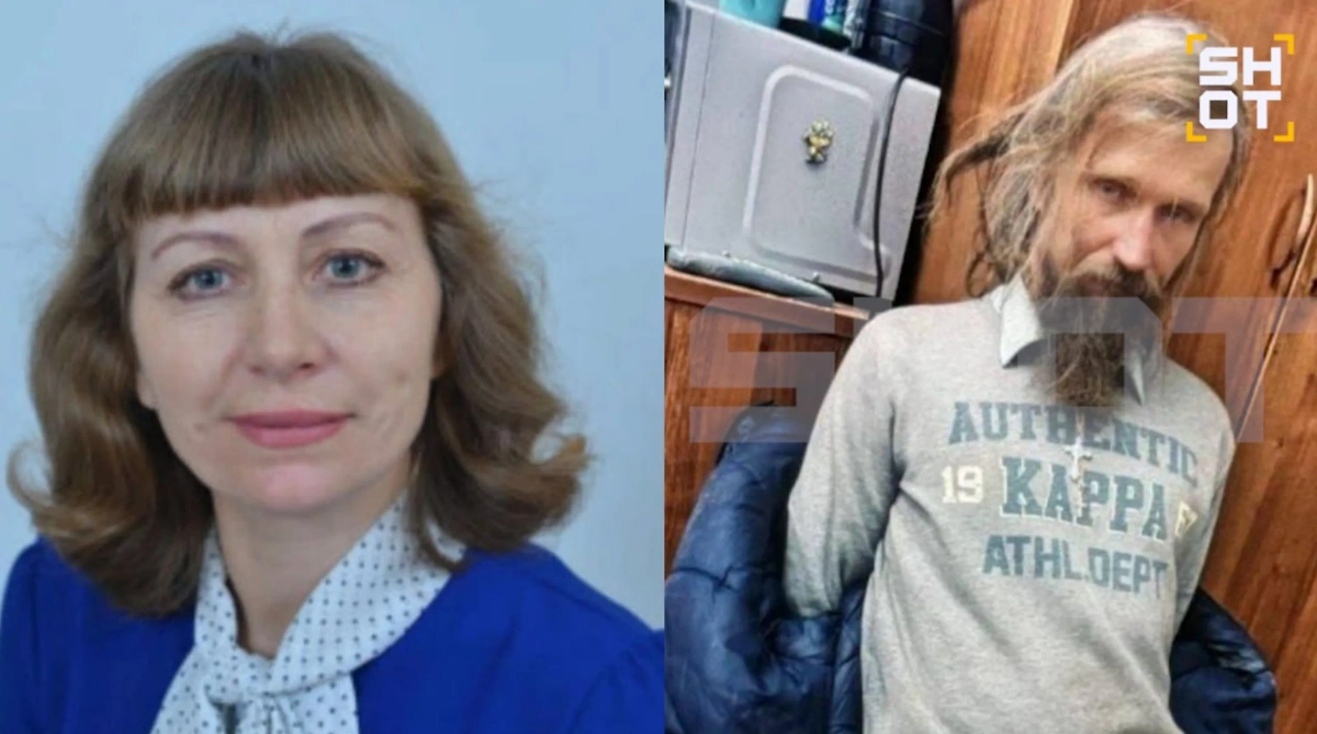 Учительница и преступник. Фото © Сайт гимназии №1 города Бугуруслан / SHOT