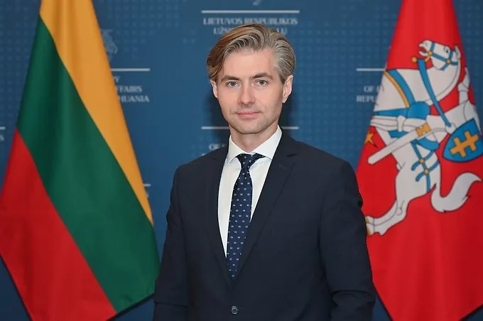Кястутис Будрис. Обложка © X / Lithuania MFA