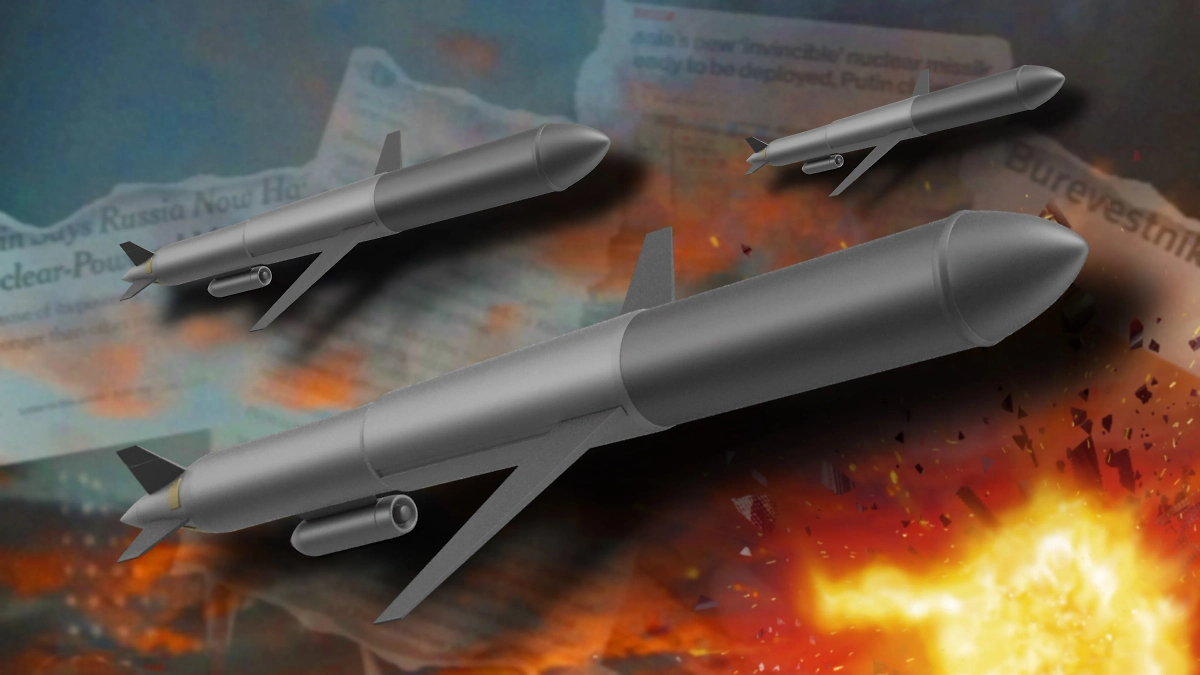 Как новая русская ракета «Буревестник» меняет правила игры. Обложка © коллаж © Life.ru, фото © Shutterstock / FOTODOM / Shutterstock AI