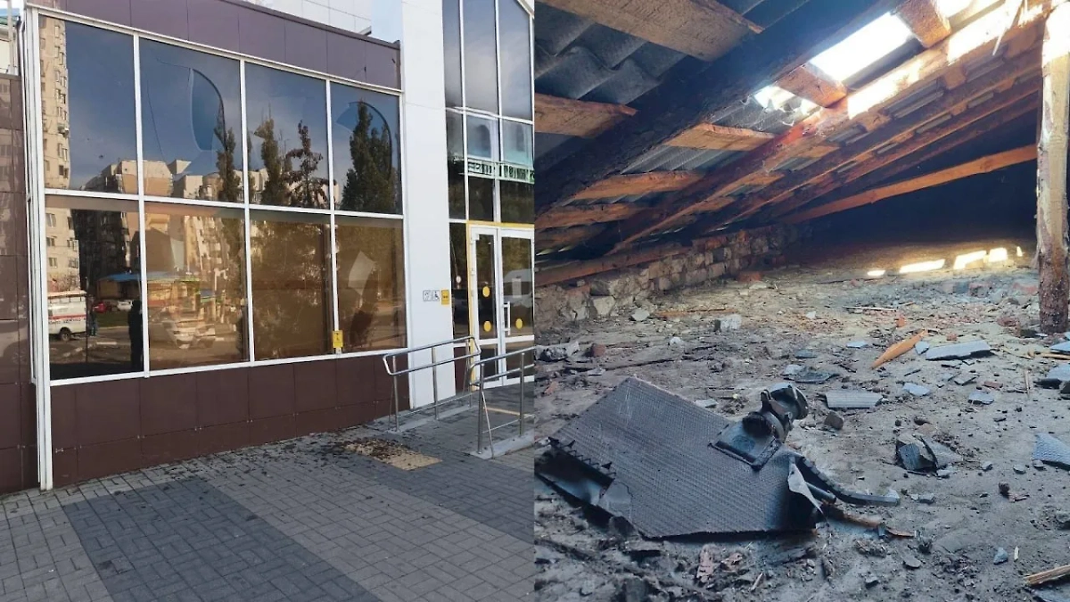Последствия ударов ВСУ в Белгородской области. Обложка © Telegram / Настоящий Гладков