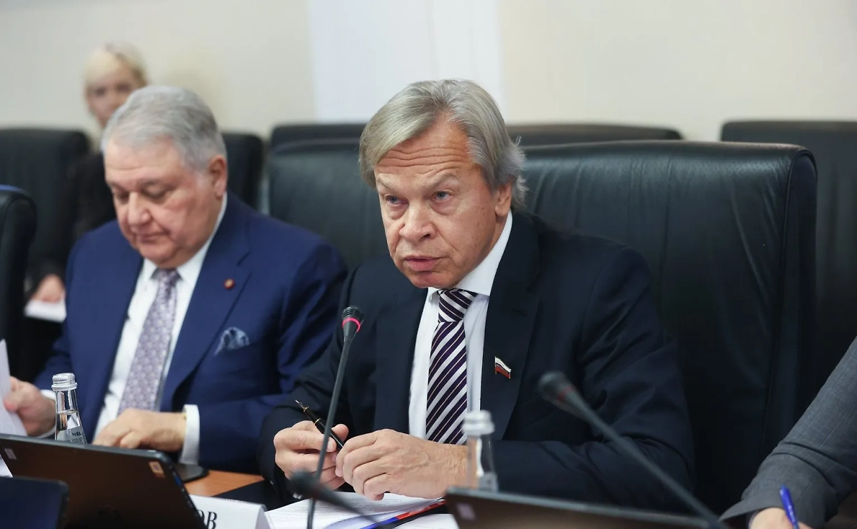 Алексей Пушков. Обложка © Совет Федерации РФ