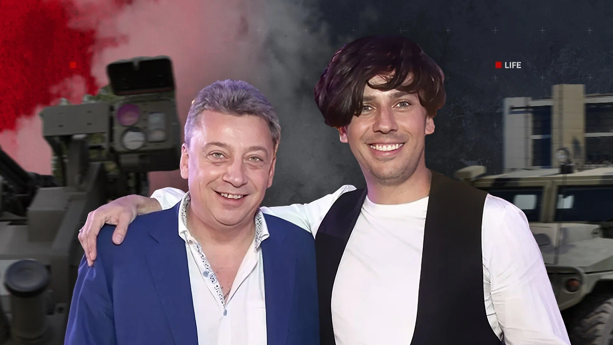 Оружейный бизнес брата Галкина трещит по швам. Коллаж © Life.ru. Фото © Instagram (признан экстремистской организацией и запрещён на территории Российской Федерации) / maxgalkinru, © Wikipedia / Krugolvik, Wikipedia / Krugolvik