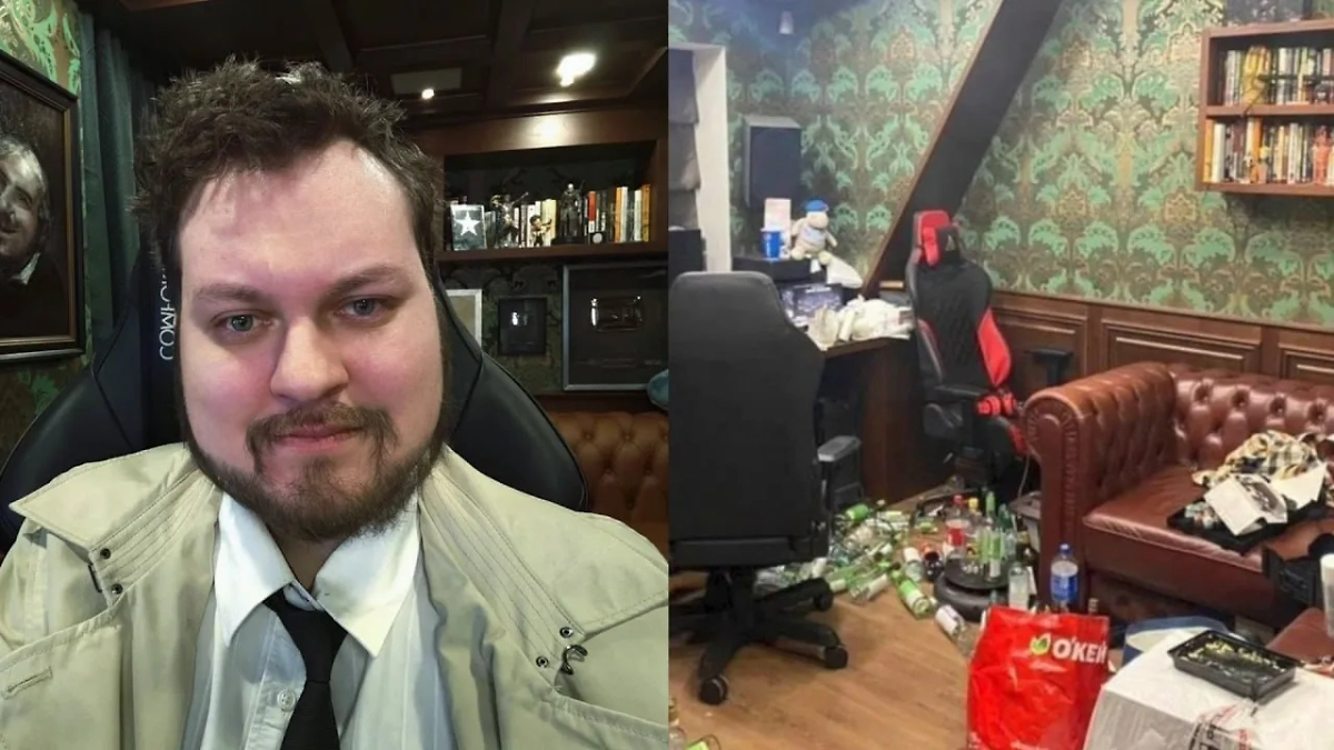 Юрий Хованский в своей квартире. Обложка © VK / Юрий Хованский