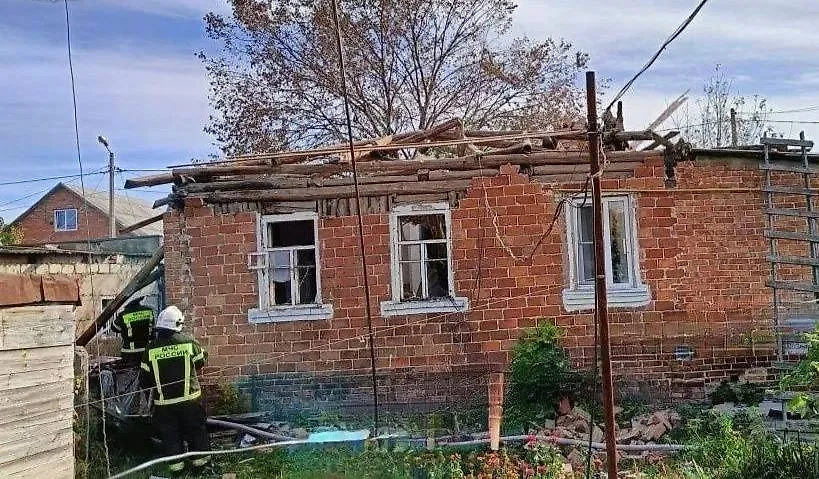 Последствия атаки ВСУ на Шебекино. Обложка © Telegram / Настоящий Гладков