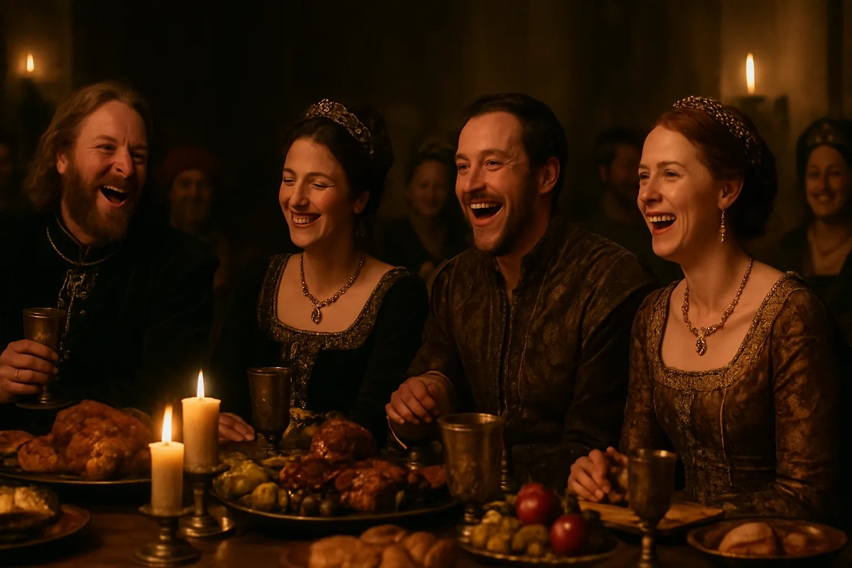 Как развлекались богатые в Средневековье: пять шокирующих примеров. Обложка © ChatGPT