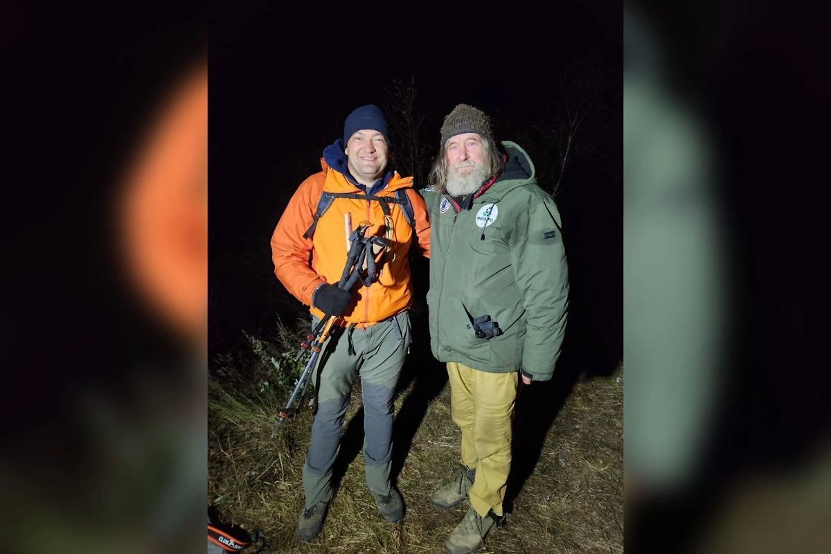 Илья Зорин и Фёдор Конюхов. Фото © Илья Зорин