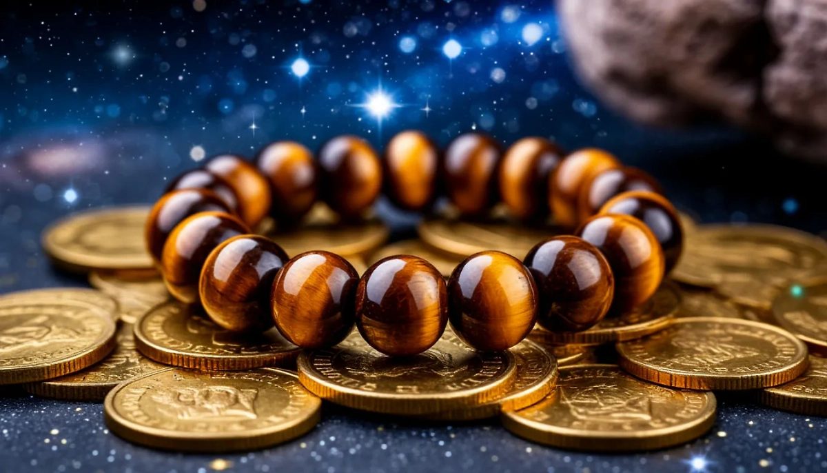 Камень тигровый глаз — в денежной сфере это символ надёжности и долгосрочного партнёрства. Фото © «Шедеврум» 