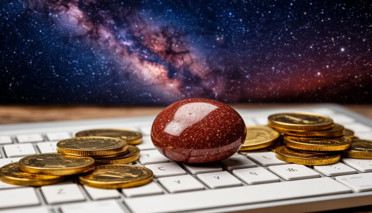 Камень авантюрин привлекает новые возможности и в принципе делает процесс поиска денег приятной авантюрой. Фото © «Шедеврум» 