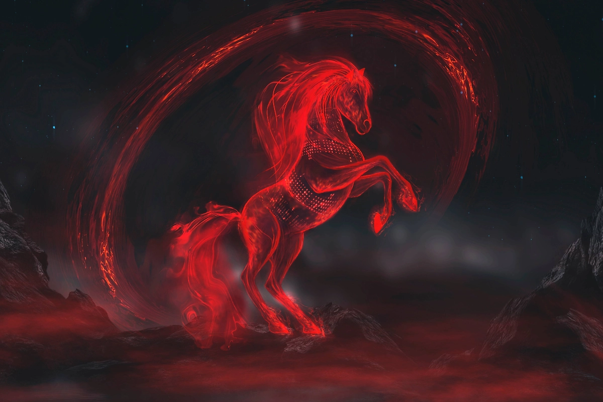 2026-й станет годом благородного и громкого животного — Красной Огненной Лошади. Фото © Shutterstock / FOTODOM / Mia Stendal