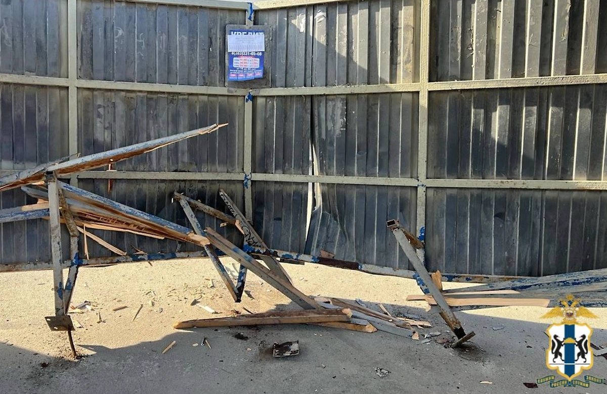 ДТП в Новосибирске. Фото © Telegram / mvd_54