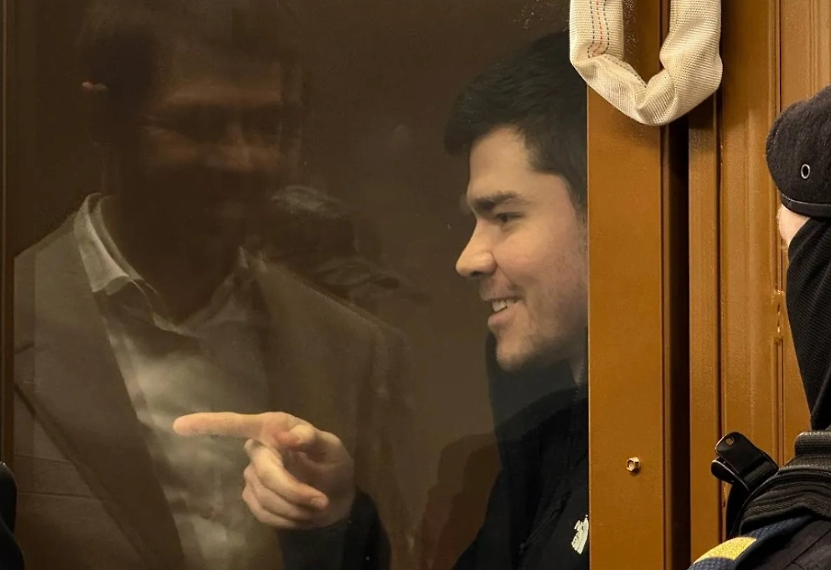 Бизнес-тренер Аяз Шабутдинов в суде. Фото © Life.ru