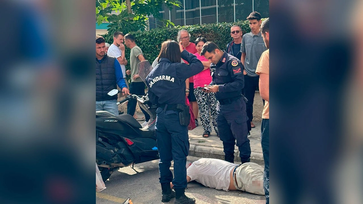 Задержанный в Алании россиянин. Фото © X / Alanya Postasi