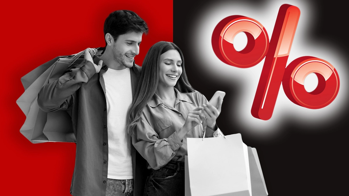 «Чёрная пятница» — когда будет в России. Обложка © Shutterstock / FOTODOM / Prostock-studio