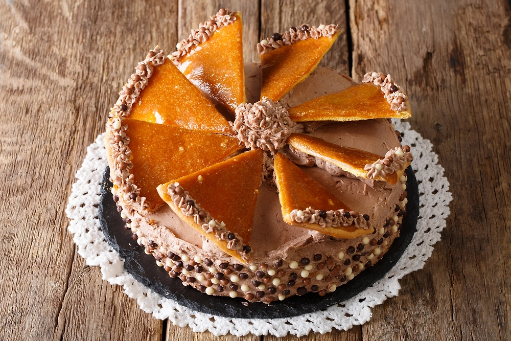 Торт «Добош» — как украсить. Фото © Shutterstock&nbsp;/ FOTODOM / Sergii Koval