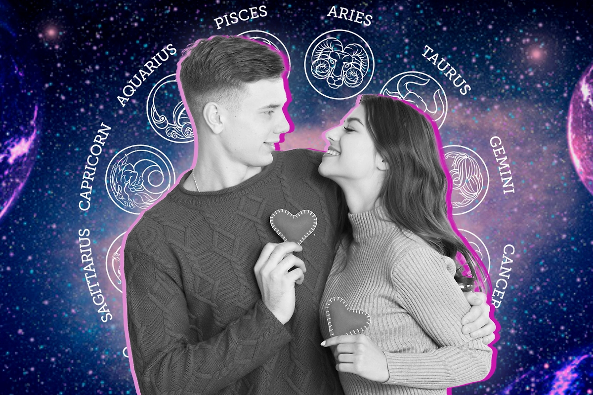 Совместимость знаков зодиака: 6 пар, которые дополняют друг друга. Коллаж © Life.ru. Обложка © Shutterstock / FOTODOM / Yaum Kumar Verma, © Freepik 