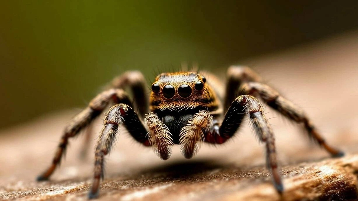 Паукообразные — что ещё о них важно знать. Оставлять паука у себя в квартире или нет? Фото © «Шедеврум»