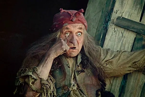 Георгий Милляр — самая знаменитая Баба-Яга кино. Фото © Кадр из фильма «Золотые рога», режиссёр Александр Роу / Kinopoisk