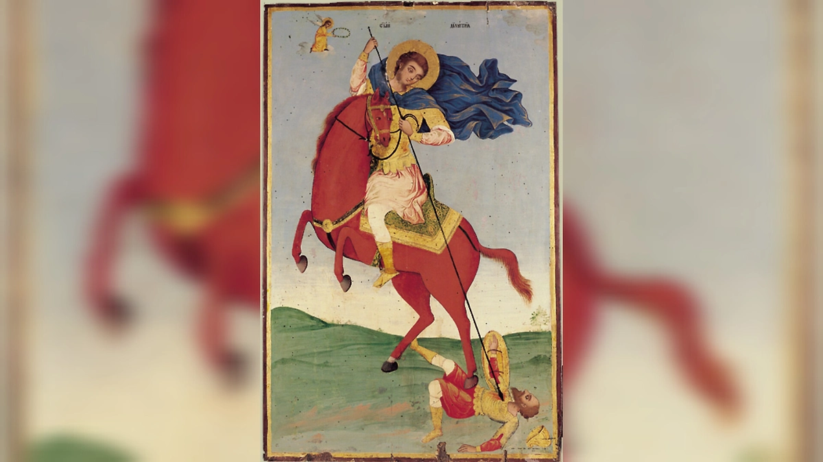 Димитрий Солунский был высокопоставленным государственным деятелем Римской империи. Фото © Wikipedia / Ioaniki.