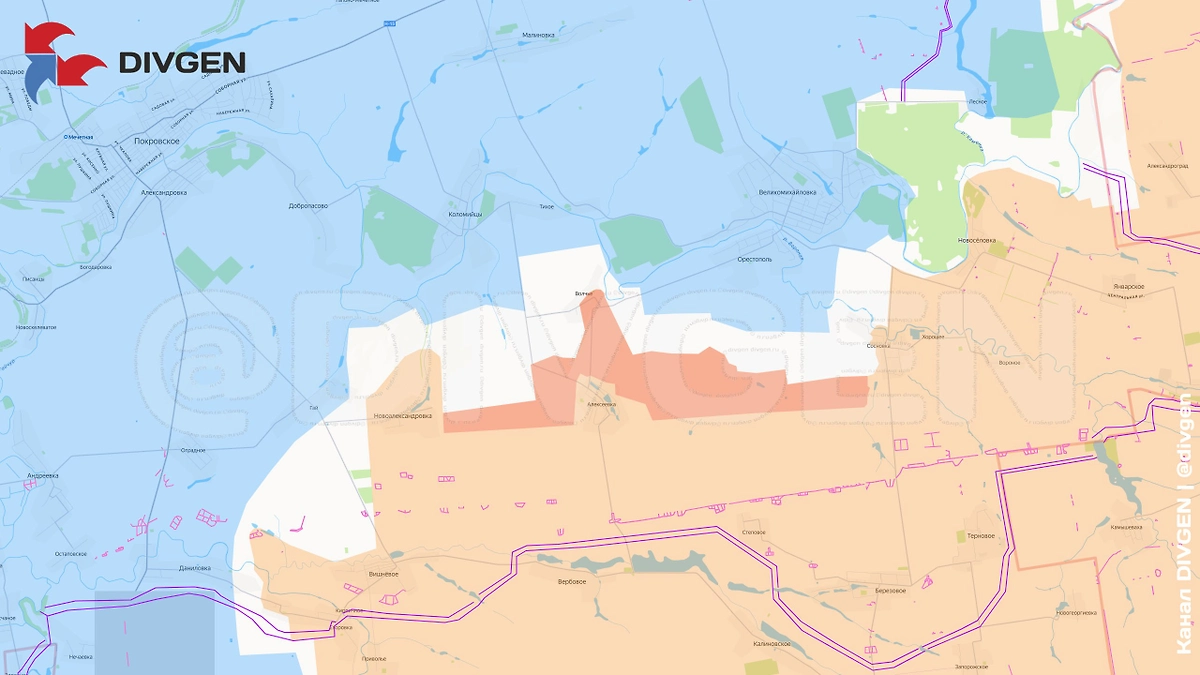 СВО новости: карта СВО, события от 9 ноября 2025 года, бои с ВСУ в Курской области