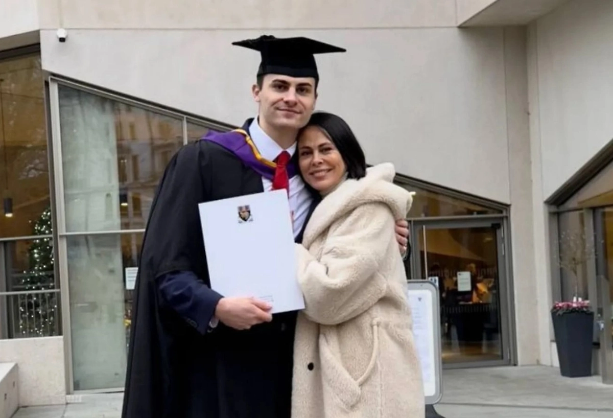 Егор-Даниэль Кличко с матерью. Фото © Instagram (признан экстремистской организацией и запрещён на территории Российской Федерации) / natalia_yegorova