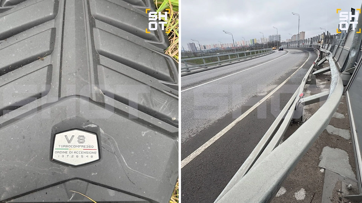 Место ДТП. Фото © SHOT