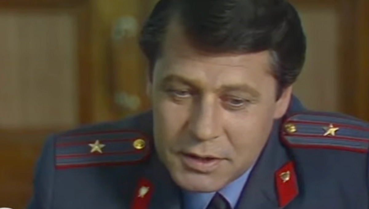 Георгий Мартынюк — исполнитель роли Павла Знаменского — мало снимался в кино. Фото © Youtube / Советские фильмы, спектакли и телепередачи 