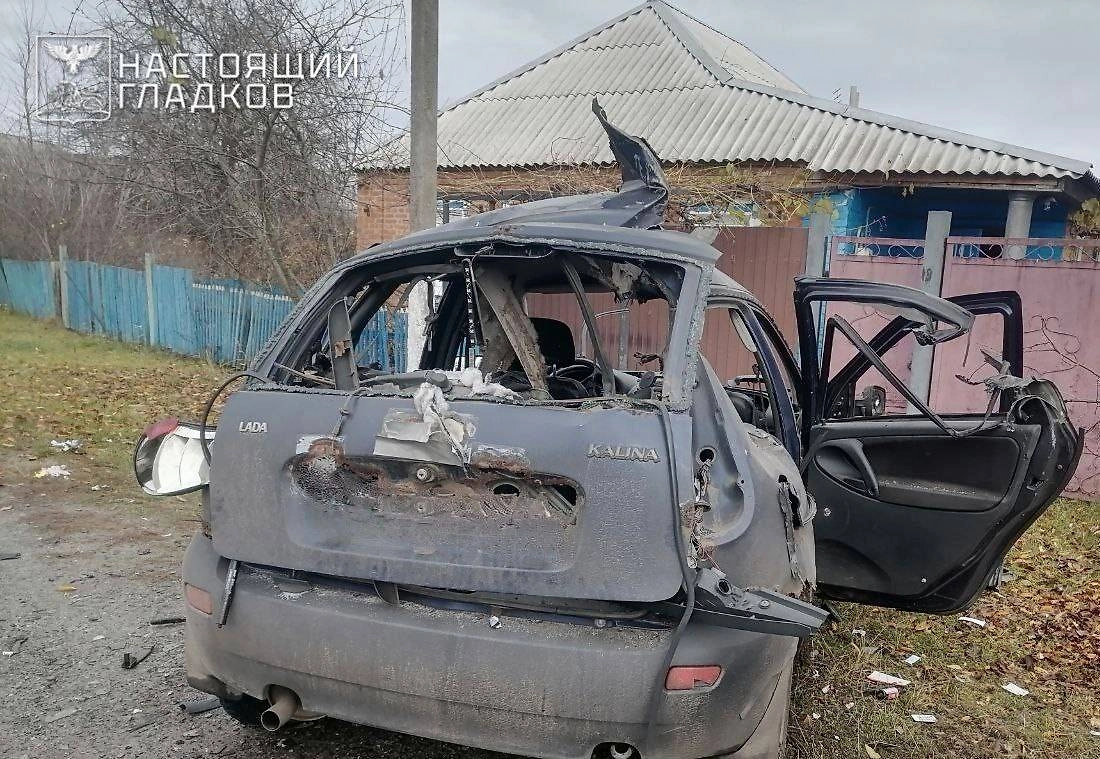 Последствия атаки ВСУ. Фото © Telegram / Настоящий Гладков