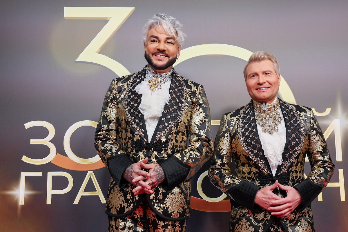 Филипп Киркоров и Николай Басков. Фото © ТАСС / Сергей Савостьянов