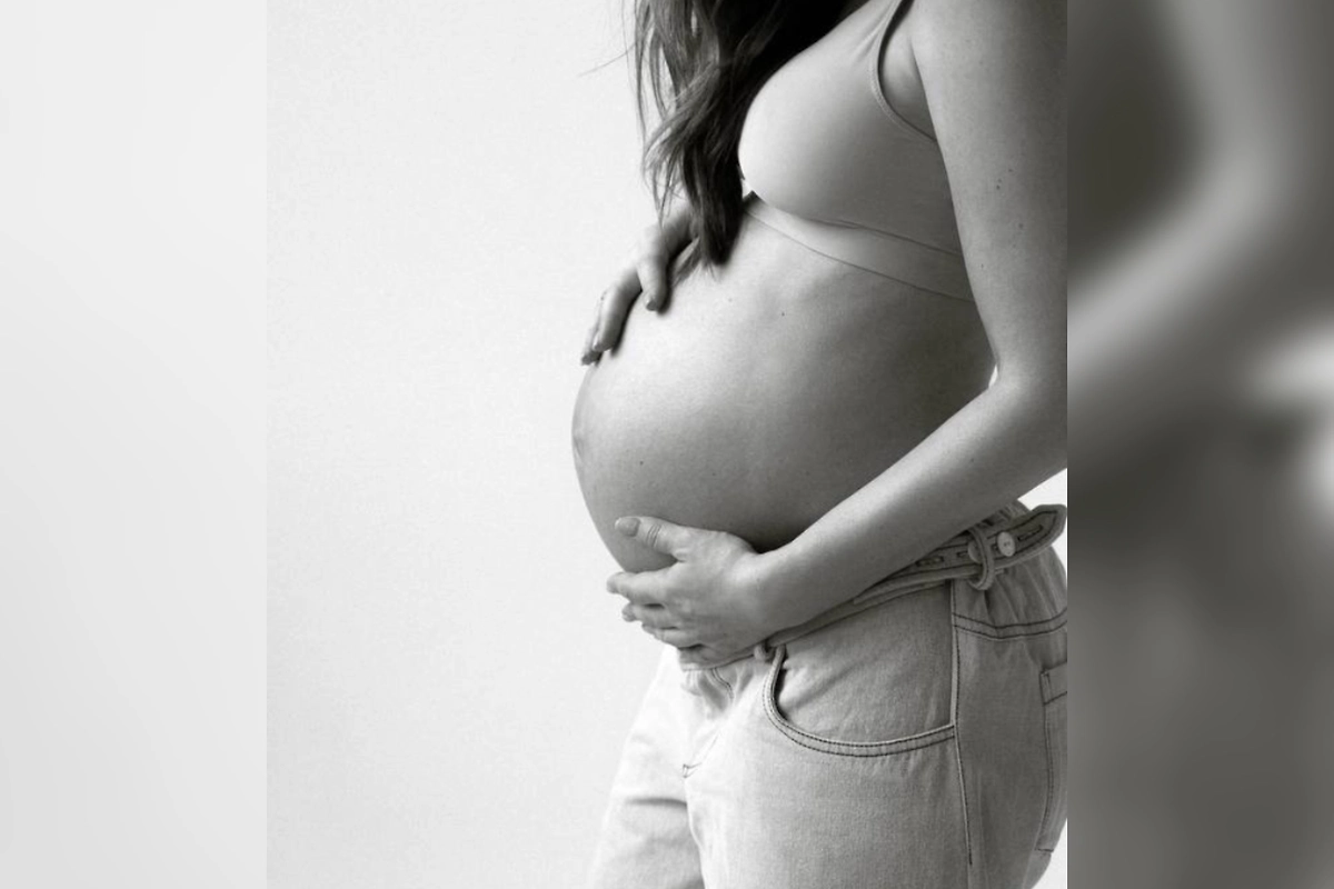 Беременная Агата. Фото © Instagram (признан экстремистской организацией и запрещён на территории Российской Федерации) / agataagata