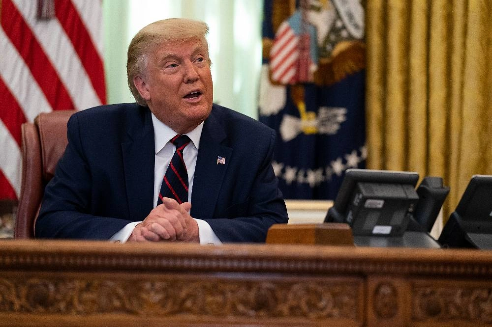 Президент США Дональд Трамп. Фото © ТАСС / AP / Evan Vucci