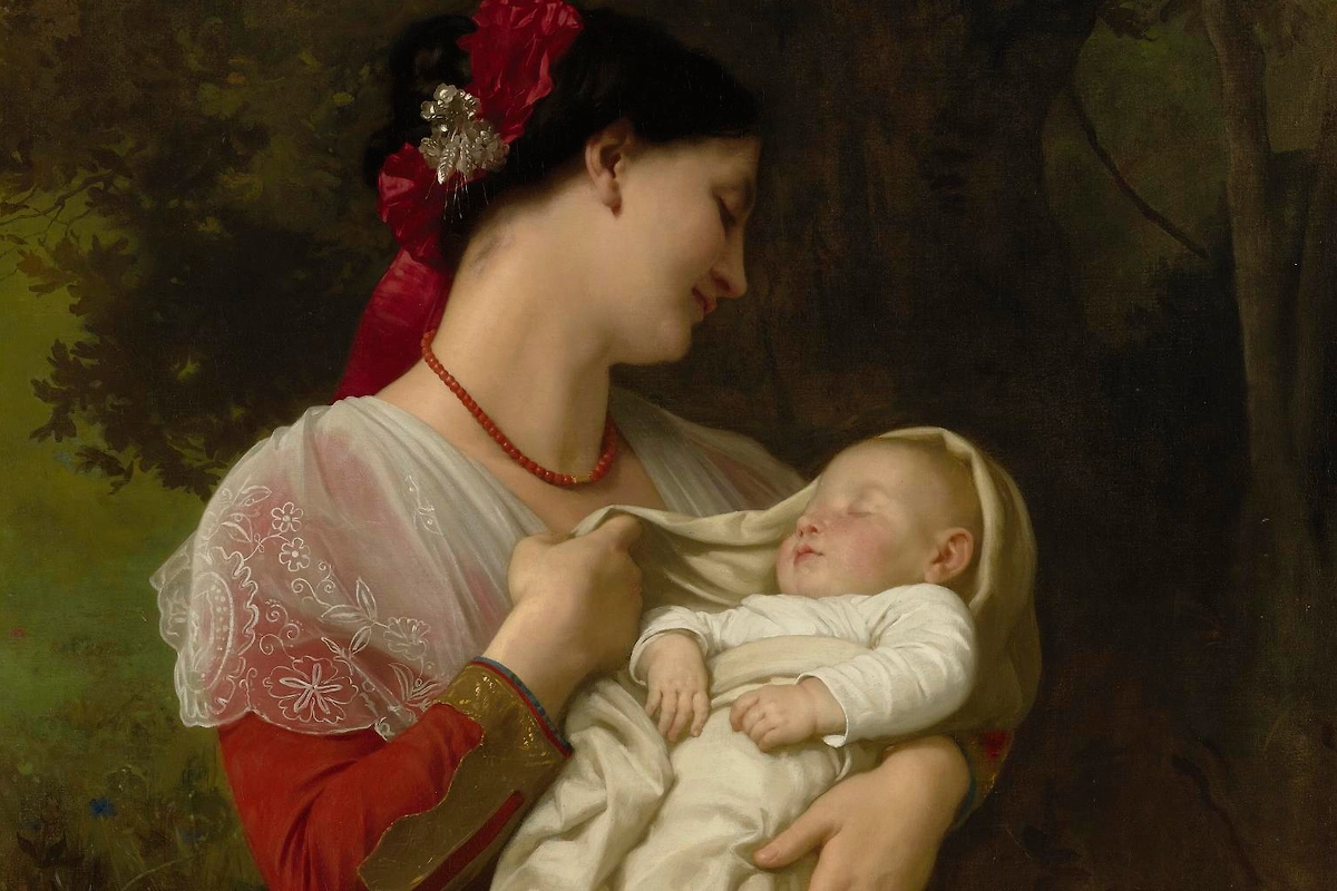 День матери 2025: история возникновения праздника и традиции разных стран. Фото © Wikipedia / William-Adolphe Bouguereau