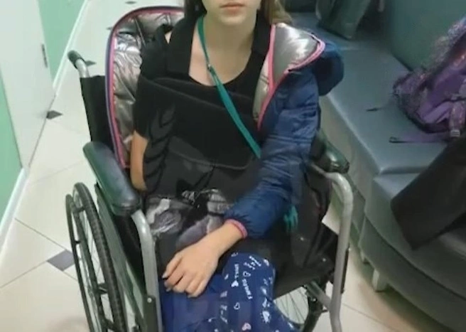 Пострадавшая. Фото © Telegram / Kub Mash