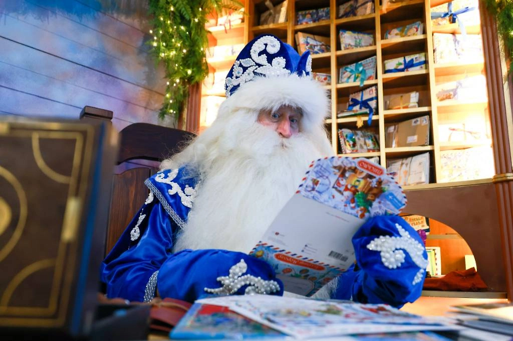 Когда Дед Мороз ответит на письмо. Фото © ТАСС / Артём Геодакян