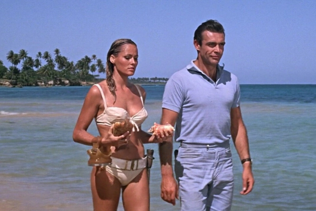 Первой девушкой Бонда стала Урсула Андресс. Фото © «Доктор Ноу», режиссёр Теренс Янг, сценаристы Ричард Мэйбаум, Джоанна Харвуд / Kinopoisk