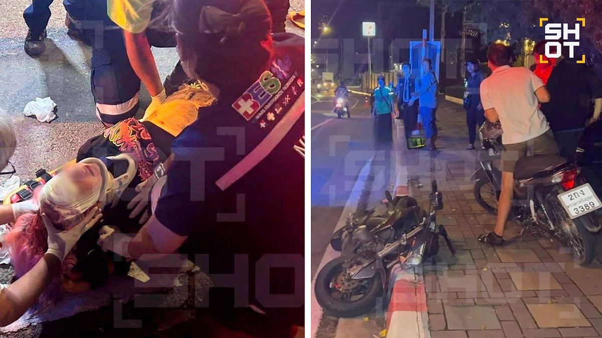 Россиянка попала в страшное ДТП в Таиланде. Обложка © Telegram / SHOT