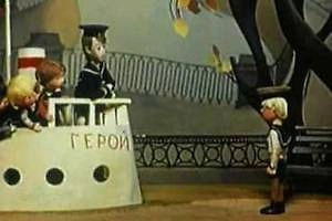 Мы не случайно вынесли эту цитату в заголовок. На самом деле про крейсер «Аврора» существует множество произведений искусства. Фото © Wikipedia / «Союзмультфильм»