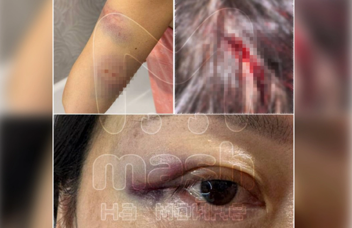 Петербуржец натравил пса на людей. Видео © Telegram / Mash на Мойке