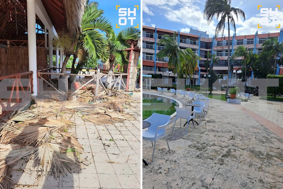 Россияне сами попросили заселить их в полуразрушенный ураганом отель на Кубе Россияне сами попросили заселить их в полуразрушенный ураганом отель на Кубе