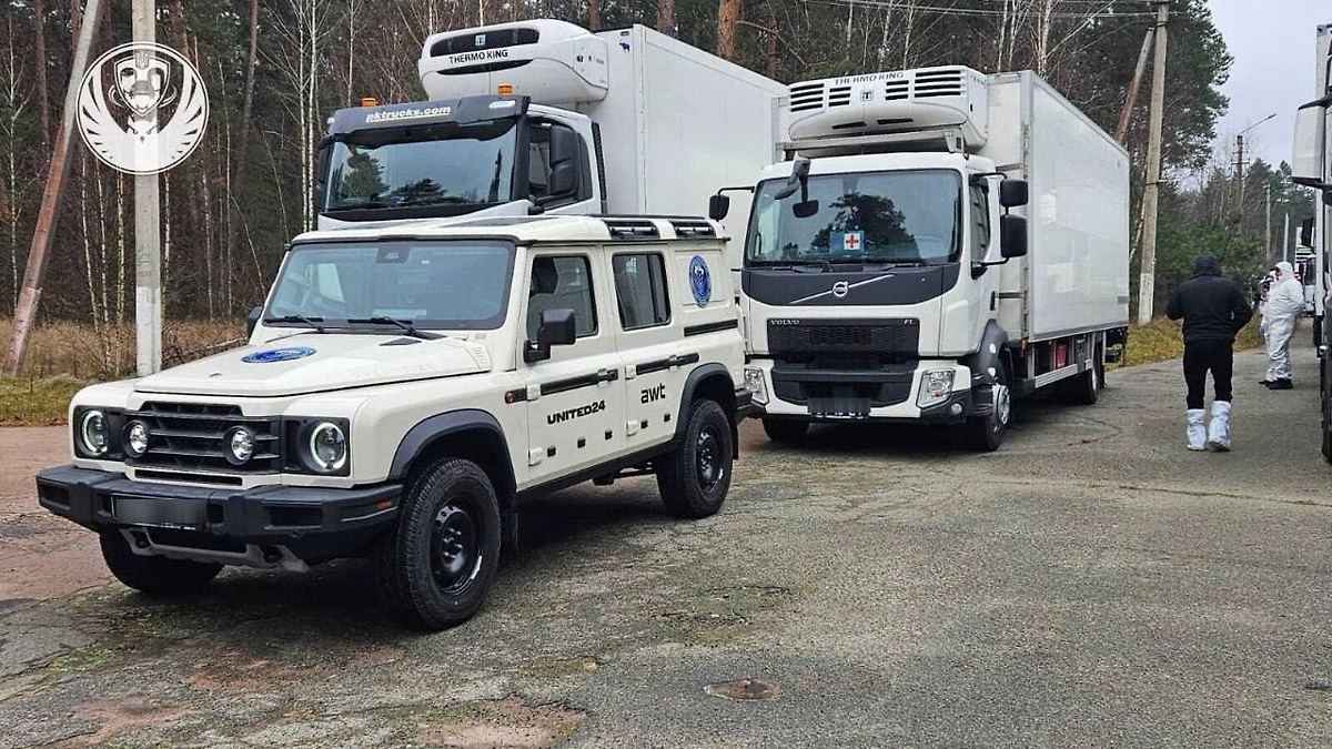 Обмен погибшими военными между Россией и Украиной. Фото © Telegram / Kotsnews