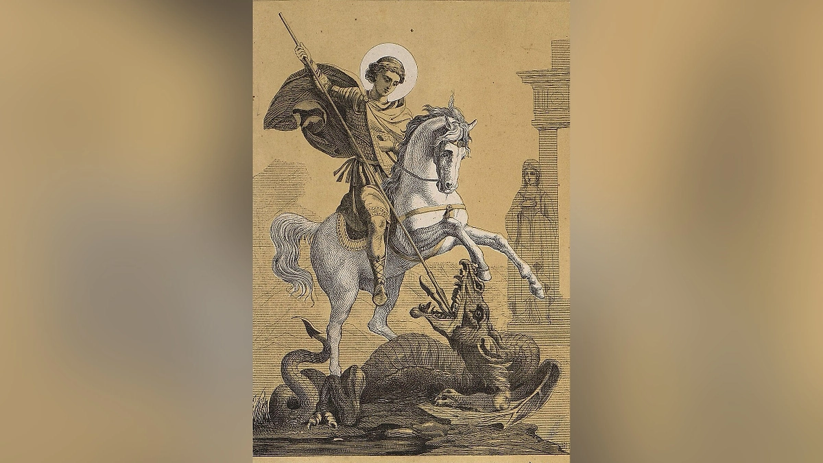 «Чудо Георгия о змие». Фото © Wikipedia / Прохоров В.