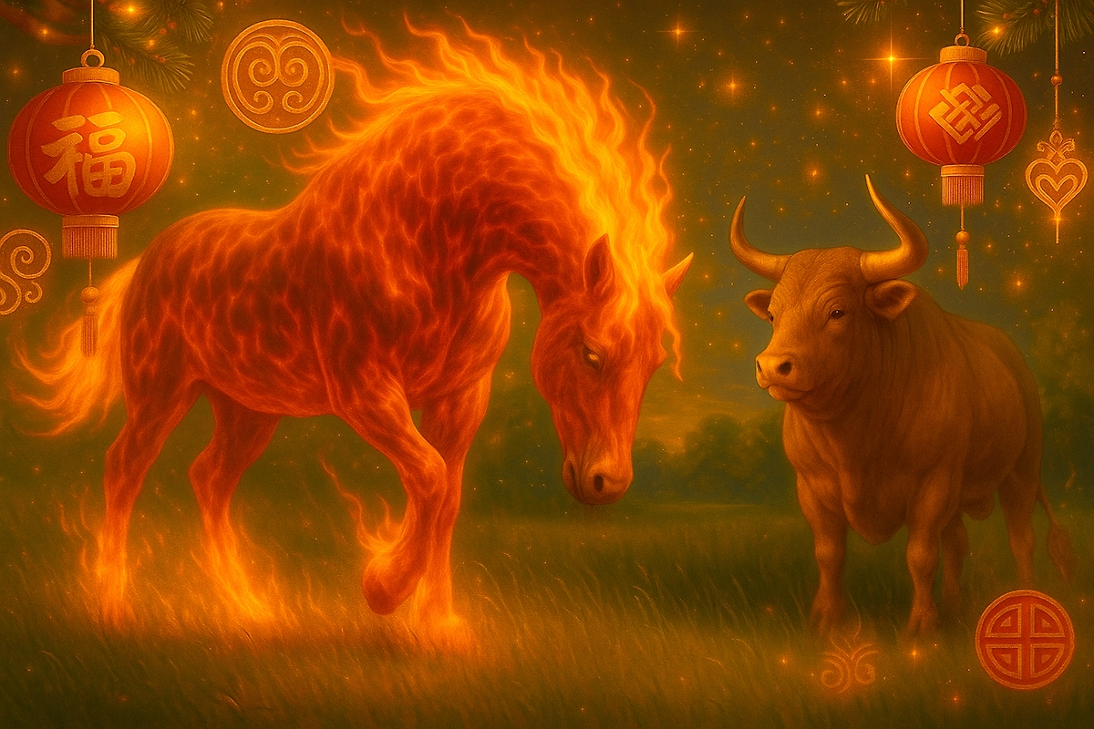 Гороскоп Телец 2026 на год Красной Огненной Лошади. Фото © ChatGPT