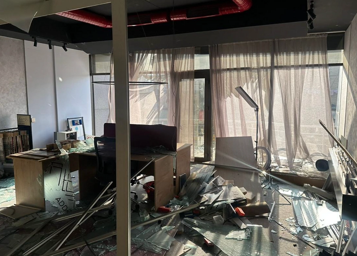 Взрыв в Баку. Фото © Х / oxuaz