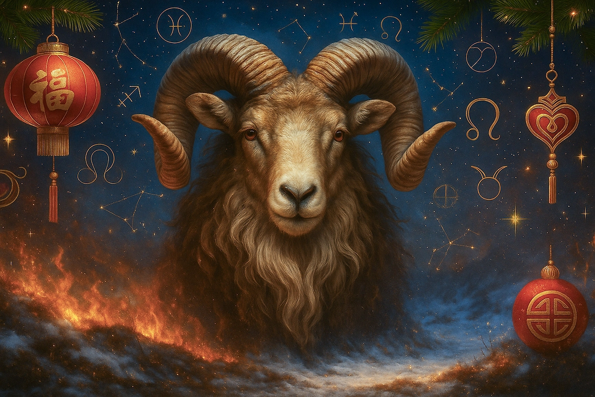 Год Лошади 2026 и Овен: совместимость по китайскому гороскопу. Фото © ChatGPT