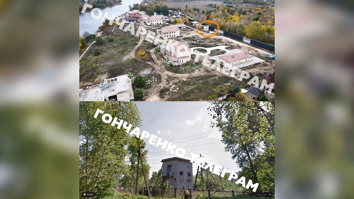 Зеленский с окружением построили дома на месте электроподстанции под Киевом& Фото © Соцсети Гончареко*
