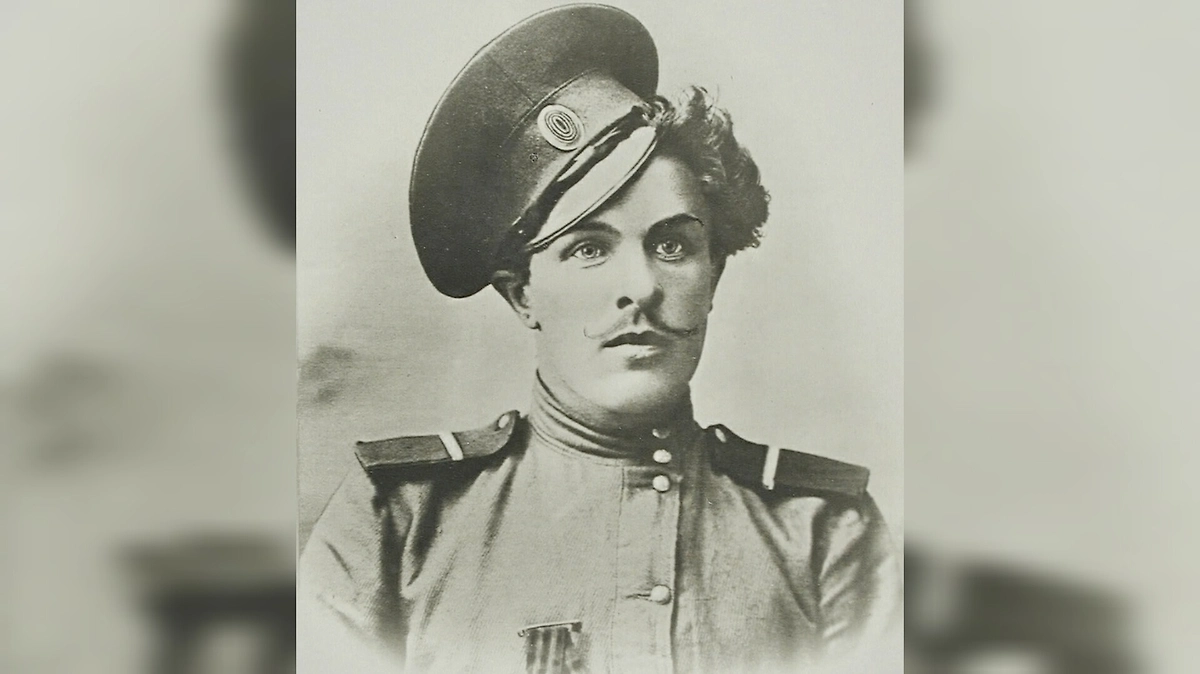 Кавалер Георгиевского креста Козьма Крючков. Происходил из донских казаков. Фото © Wikipedia 