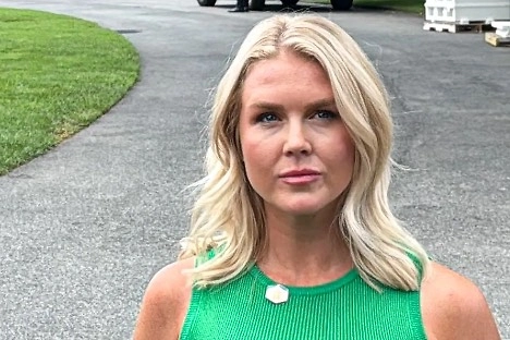 Пресс-секретарь Белого дома Каролин Левитт. Обложка © ТАСС / Дмитрий Кирсанов