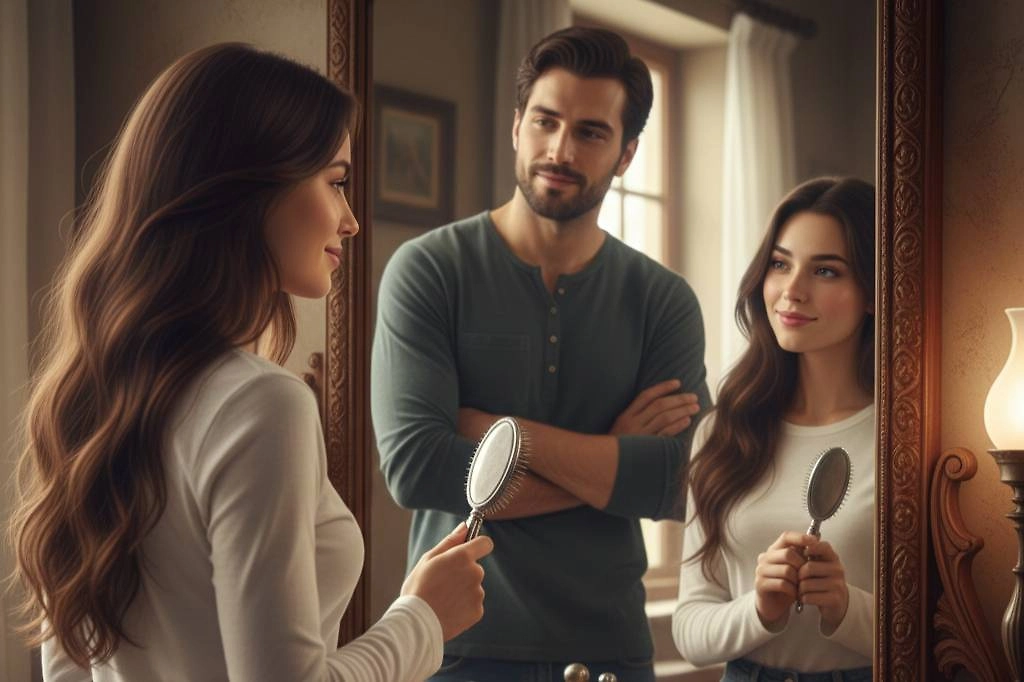 Как женщины отгоняют любовь: приметы и суеверия из прошлого. Фото © Nano Banana AI