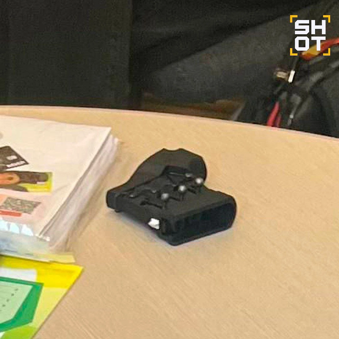 Газовый пистолет, из которого велась стрельба. Фото © Telegram / SHOT