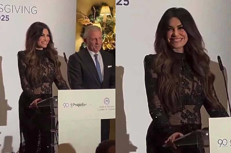 Посол США Кимберли Гилфойл появилась на дипломатическом приёме полуголой. Фото © X / ettoba