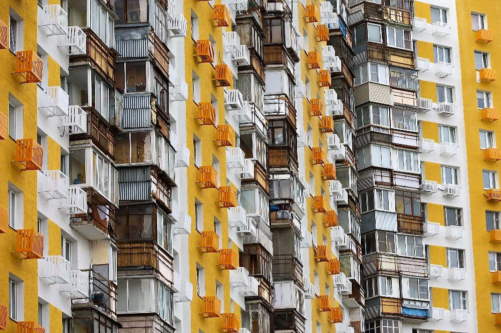 Согласование изменений фасадов многоквартирных домов с 1 декабря 2025 года. Фото © ТАСС / Олег Елков